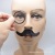 Amazon Hot Sale Makeup Ball Props Holmes Glasses Beard Halloween Simulation Beard Glasses