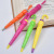 Cartoon lovely umbrella shape ballpoint pen plastic candy color student stationery writing ink pen creative umbrella pen