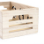Storage Box Wood Color Square Wooden Box Desktop Storage Box Jewelry Storage Box Solid Wood Wooden Storage Box