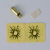 Campus Surrounding Stall Hot Sale Trick Simulation Bullet Hole Stickers Trick Spoof Props Bullet