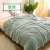 New pure color cut milk nap air conditioner blanket flannel blanket coral nap gift blanket manufacturer direct sale