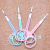 FY stainless steel eyebrow scissors small eyebrow scissors color beauty scissors