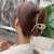 Korean Dongdaemun Import French Simplicity All-Match Metal Elegant Cross Large Back Head Hair Clip Hair Jaw Clip