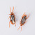 Cross-Border Hot Sale Creative Halloween Holiday Party Dress up Trick Props Simulation Cockroach Hairpin Headdress Wholesale