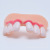 Cross-Border Amazon Hot Sale Halloween Props Zombie Dentures Simulation Trick Funny Tooth Socket Fun Tooth Socket Pack