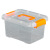 Plastic storage box Transparent small medium large storage box portable storage box car storage box toy sorting box