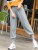 Autumn and Winter Knitting Grandma's Pants Loose Straight Casual Pants 2020 Winter New Woolen Wide Leg Pants