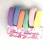 New nylon jacquard cornflower small check high elastic rubber band head ring 3 one card