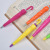 Cartoon lovely umbrella shape ballpoint pen plastic candy color student stationery writing ink pen creative umbrella pen
