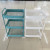 Mobile trolley store shelf kitchen basket store shelf floor IKEA bedroom baby products store shelf