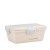 Mutual Hair Wheat Straw Preservation Lunch Box Tape Tableware Microwaveable Heating Student Office Worker Lunch Box Bento Box
