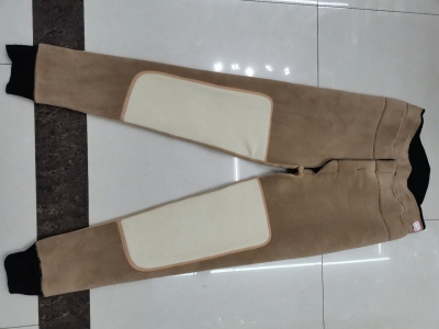 Warm-Keeping Pants Thick Camel Velvet Cotton Pants Men and Women Slim Bottoming Winter Middle-Aged and Elderly Knee Pad High Waist Support