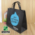 Customized Nonwoven Fabric Bag Peritoneal Handbag Laminating Gift Foreign Trade Shopping Laminated Non-Woven Bag Customized