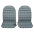 Foreign Trade Car-Mounted Heating Cushion Single Seat Double Seat Car Electric Heating Seat Cushion Universal Car Mats Black Beige Gray