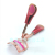 A4 peach handle eyelash curler electroplating gradient eyelash curler