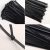 100 Black NYLON cable Zipper with self-locking 4.8mm12 \\\" Anti-UV Weatherproof, high Grade