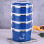 Stainless Steel Heighten and Thicken Lunch Box Office Lunch Box Adult Student Insulated Barrel
