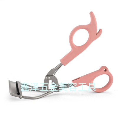 Eyelash curler long handle eyelash curler electroplating gradient eyelash curler