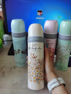 Plastic Hanging Stainless Steel Thermos Cup Bullet Gift Customization Factory Direct Sales