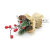 Christmas potted red fruit pinecone pinecone pinecone cloth blessing bag mini Christmas tree decorations table set up