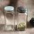 120g Spice Jar Square Glass Cruet Complementary Food Storage Bottle Barbecue Seasoning Containers Multiple Covers