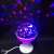 New fancy Bluetooth rotating LED romantic dream colorful projector star projection light little night light Amazon