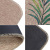 Rectangular kitchen carpet wholesale linen floor mat household printed custom door mat bathroom absorbent non-slip mat