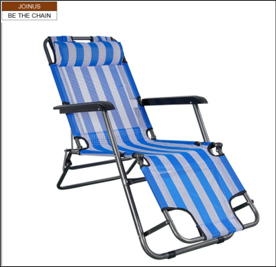  Beach chair canvas fabric outdoor portable folding camping colorful metal  factory foldable 153x60x82cm AF-3072