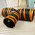 Pet supplies Amazon's new Model T cat Tunnel scratch-resistant foldable rolling Earthworm puzzle cat toy