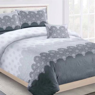 Factory direct selling new simple spinning three-piece set of four-piece bed gasket hotel bedding