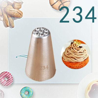 The manufacturers direct 234 laminate nozzle 304 stainless steel baking cake cream DIY home essential tools