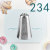 The manufacturers direct 234 laminate nozzle 304 stainless steel baking cake cream DIY home essential tools
