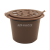 6 Nespresso capsule cup coffee filters can be recycled plastic shell