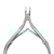 Dead Skin Pliers Double Fork Dead Skin Pliers Stainless Steel Dead Skin Pliers