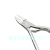 Choking Black Dead Skin Clippers Cuticle Nipper Nail Clippers Stainless Steel Exfoliating Scrub Clippers Cuticle Nipper