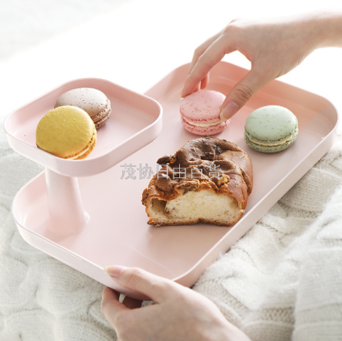 popular ins cosmetic shelf snack storage rack desktop skin care dressing table jewelry storage tray