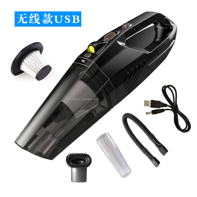 Car Cleaner Inductive Charging Handheld Wet Automobile Vacuum Cleaner Portable 12V Vaccuum for Vehicle