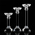 Home Furnishings Crystal Crafts Crystal Candlestick Wedding Candlestick Factory Direct Sales