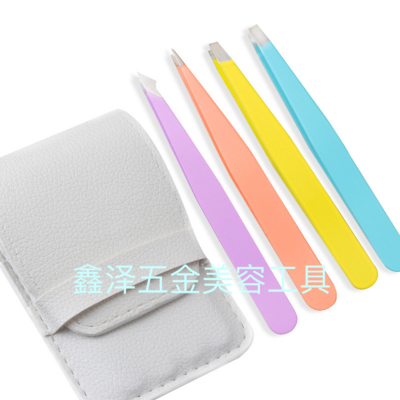 Eye Tweezer Eye Tweezer Sets a 4PC Eye Tweezer Color Eye Tweezer Set Tip Eye Tweezer Plain Top Eye Tweezer