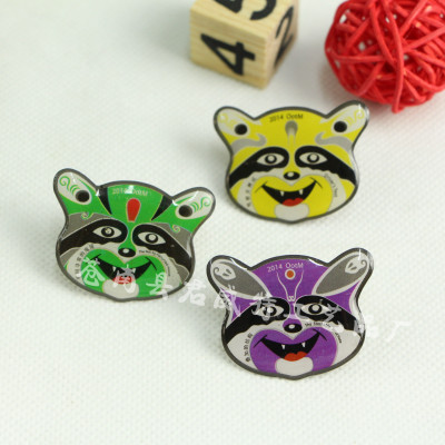 Making Baking Paint for Metal Badge Making School Badge Enterprise Brooch Custom Cartoon Imitation Enamel