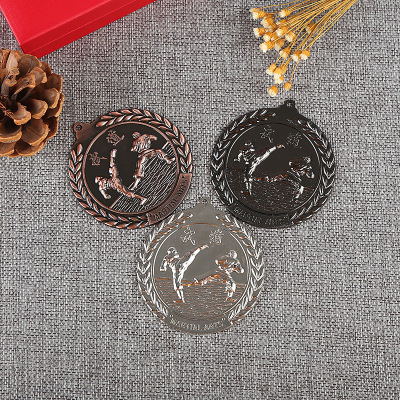 Taekwondo Games Competition Medal Medal Wholesale Factory Supply Metal Medal Medal