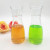 Large Diameter Ice Orange Tea Bottle Transparent Glass Beverage Bottle 350Ml Tea Bottle Lead-Free Blinger Cup