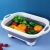 Products in Stock New Portable Basin Drain Washing Basket Multi-Functional Household Folding Cutting Board Cutting Board