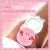 Mini Piggy Makeup Mirror USB Rechargeable Bear Fan Handheld Portable Three-in-One Led Fill Light Cosmetic Mirror