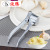 Stall Manual Stainless Steel Zinc Alloy Garlic Press Meshed Garlic Device Grinding and Clamping Machine Household Kitchen Meeting Sale Gift
