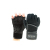 Extra Long Wristband Fitness Gloves Black