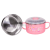 Children's Stainless Steel Container Lunch Box with Handle Baby Solid Food Bowl Drop-Resistant Insulation Exercise Bowl