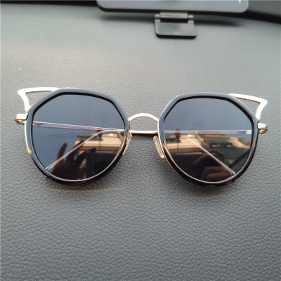 Special Offer Clearance Fashion Sunglasses Sunglasses Stall Hot Metal Sunglasses Men's Polygon Glasses Women's Universal