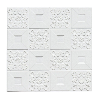 Factory Direct Sales 3D Three-dimensional Wall Sticker Self-Adhesive Kindergarten Children's Room Foam Anti-Collision Wainscot Waterproof Wall Patch