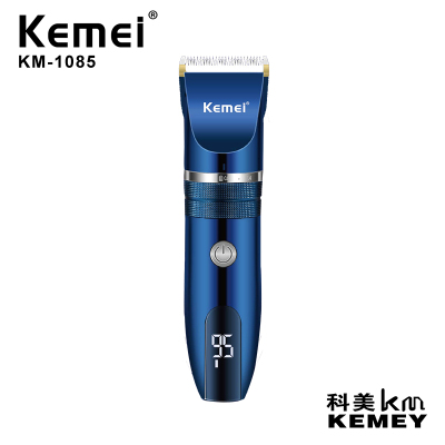 Kemei Electric Appliance Kemei Hair Scissors KM-1085 Professional Hair Clipper LCD Display